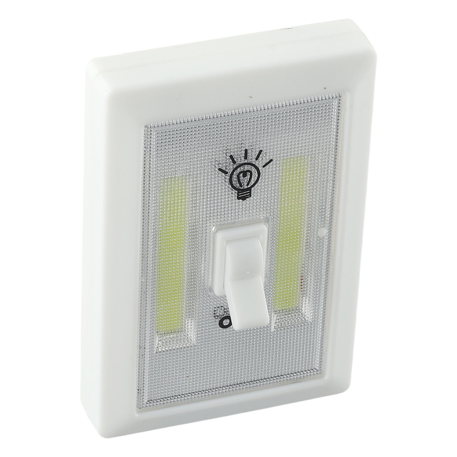 Lampe de garage à LED sans fil avec interrupteur marche/arrêt, éclairage à piles, panneaux Chi, hangars, plastique, mur, armoires