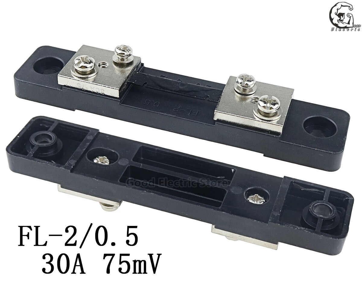 FL-2 50A 30A 20A 10A 15A 5A/75mV Externe shunt Strom Meter shunt widerstand Für Digital amperemeter Ampere Voltmeter wattmeter Meter: 30A 75mV