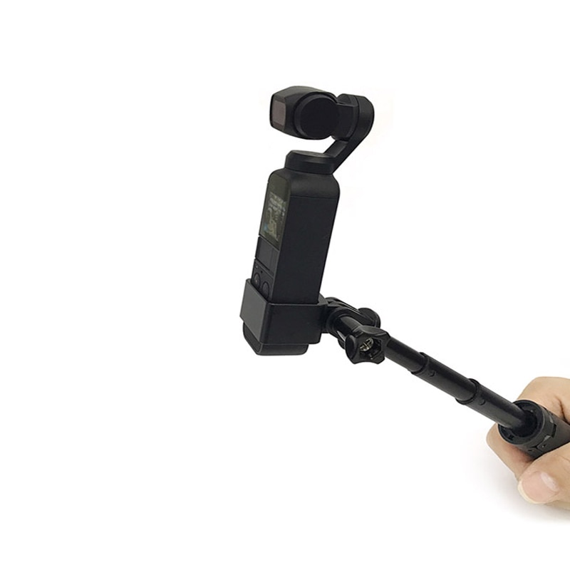 Mini trépied de bureau, support de bâton de Selfie, en alliage d&#39;aluminium, monté sur tige, pour caméra dji osmo Pocket / osmo Pocket 2