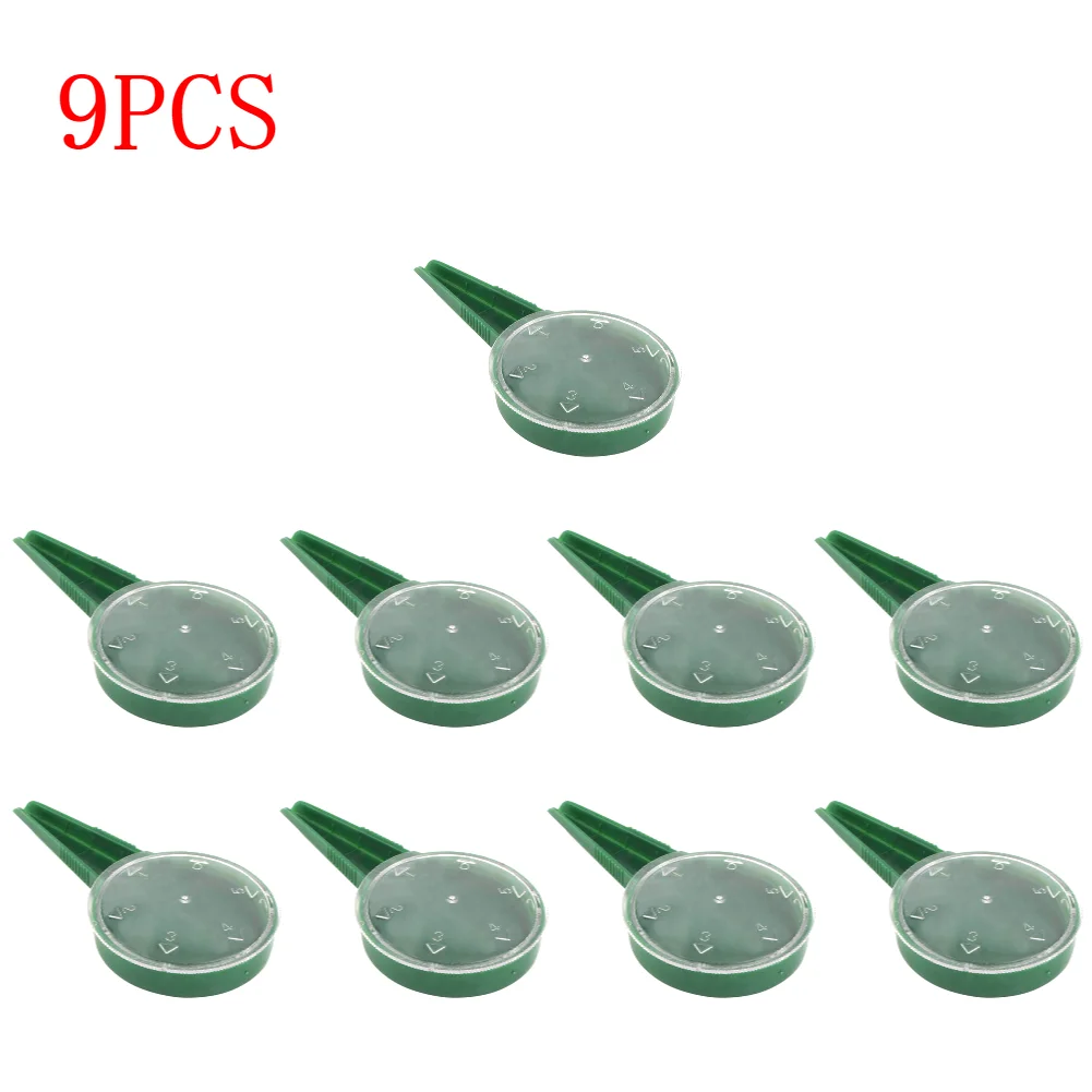 1-10PCS Plant Seed Sower 5 File Adjustable Planter Multifunctional Handheld Gardening Planter Sower Garden Planting Sowing Tool: Yellow