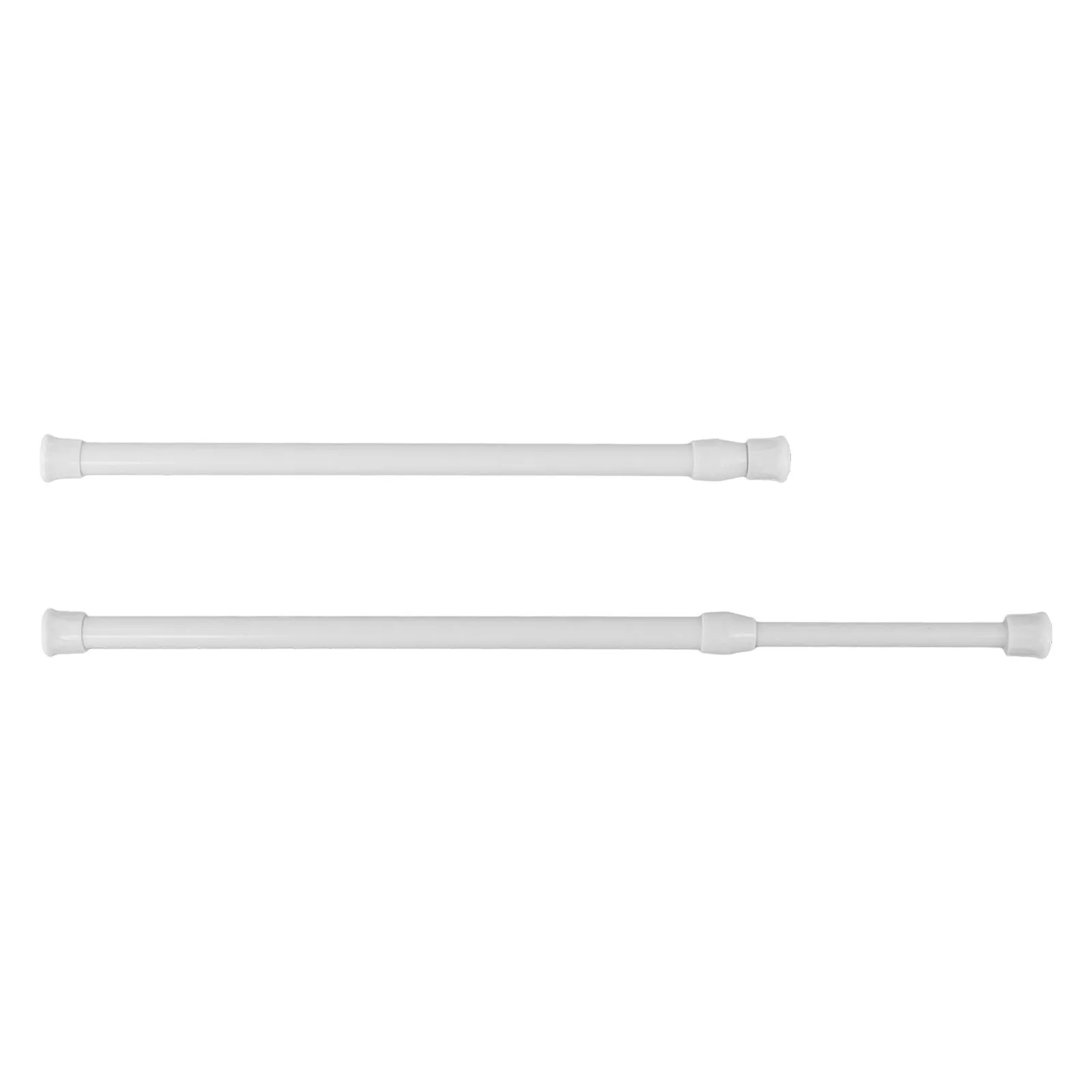 Barra de cortina, barra telescópica sin perforación, 30-50cm/40-70cm/60-110cm, armarios/ventana/cocina, Etc.