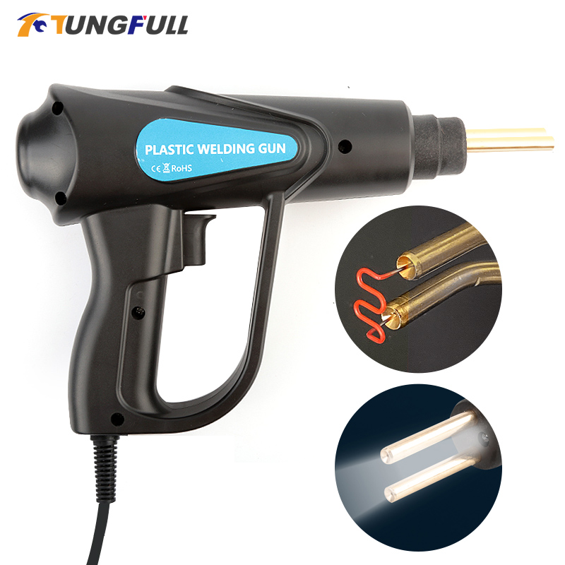 PVC Car Bumper Repairing Machine 70W 4 Types Welding Wire Welding Tool Staplers Plastics Welders Garage Tool