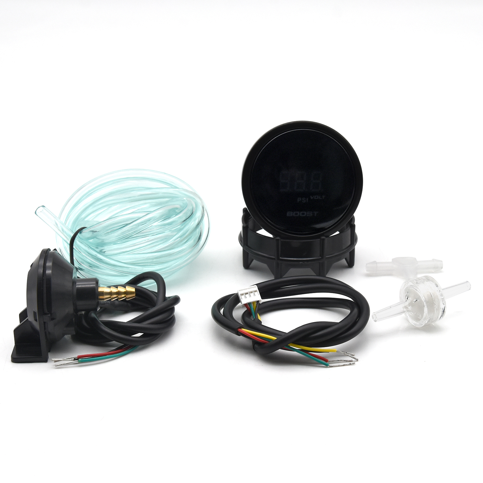 52 MM Wassertemperaturmesser 20 LED Digital Anzeige Schub Messgerät Öldruck Öltemperatur Voltmeter AFR EGT Tachometer Auto Messgerät