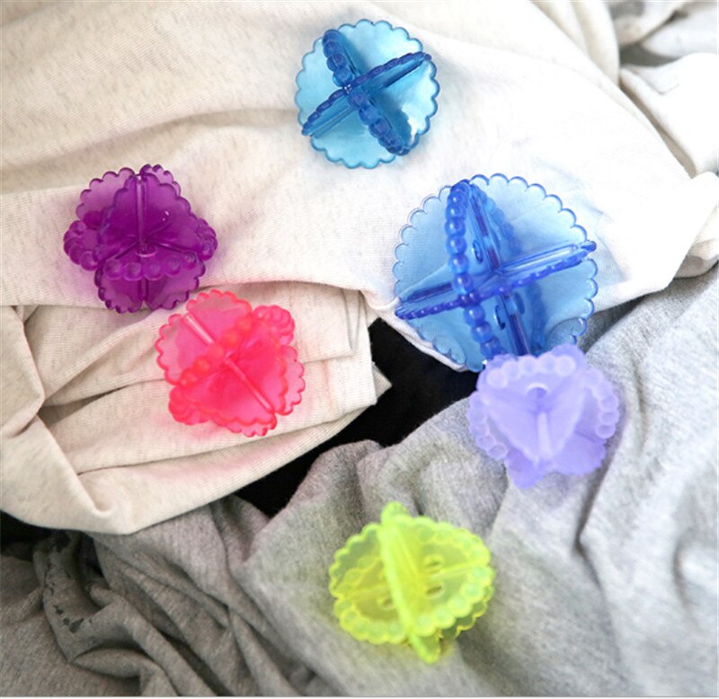 2Pcs/lot Washing Machine Ball Wash Laundry Dryer Fabric Soften Helper Cleaner Magic Laundry Ball