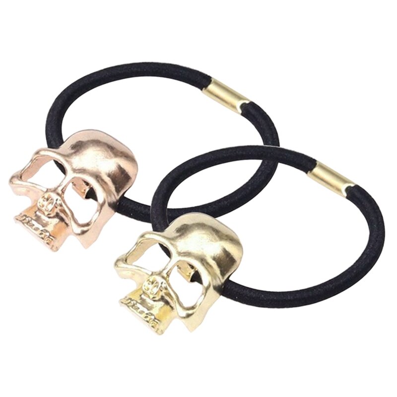 Halloween metalen schedelbot haarband haaraccessoires, haarband elastische haarband, haaraccessoires, sieraden vrouwen