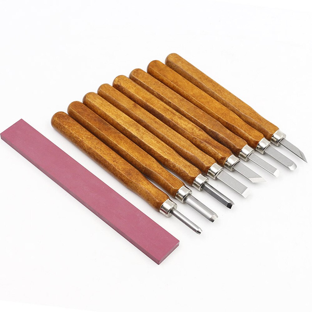 Woodcut Scorper Wood Carving Tool Craft Cutter Scalpel Pen DIY Hand Tools Kit AU