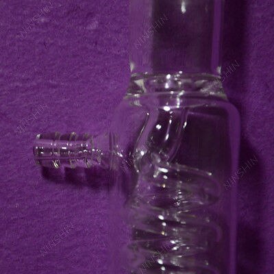 Condensador Graham, condensador de la bobina, 24/40,300MM, vidrio de laboratorio 24/40