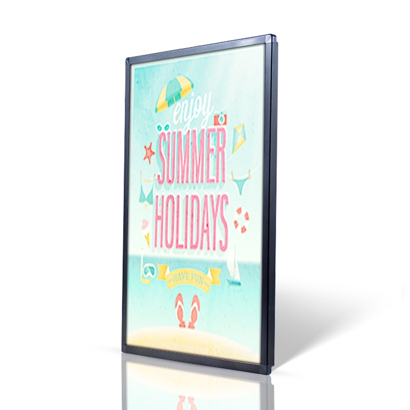 Led Lichttafel Led Restaurant Menu Boards Rame Zwart