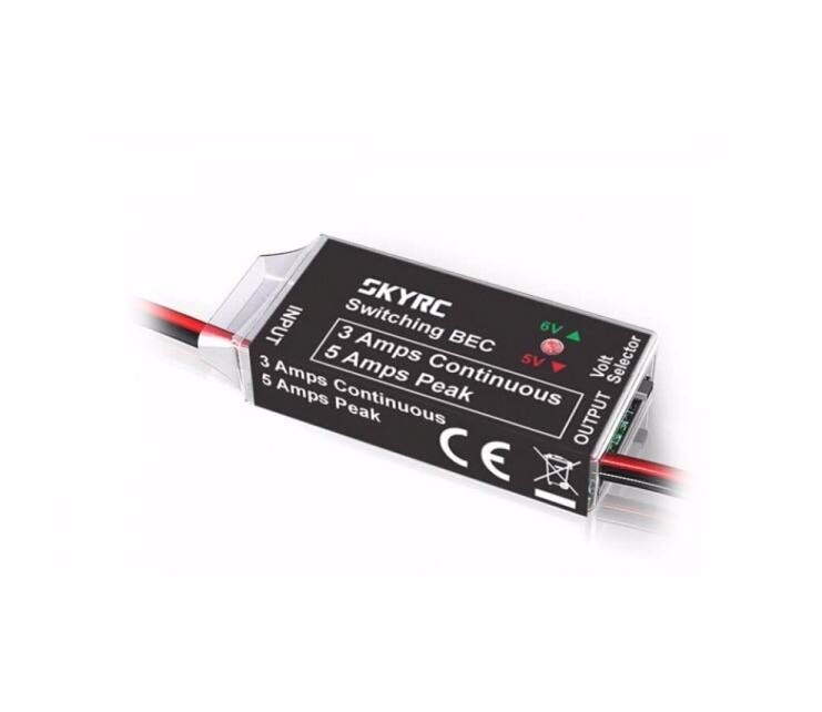 SKYRC Sky 3A BEC Power Module Voltage Conversie 2 S-6 S Ingang 5 V/6 V Uitgang