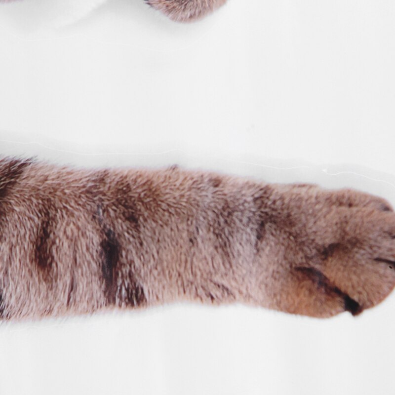 3D Removable Large Cat Stickers Cartoon Funny Cat to Stick Safe Art