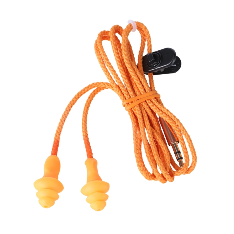 Earplug Headphones For Work Safety Earbuds Headphones Earplugs For Hearing
