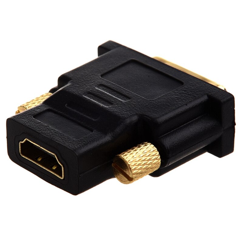 Gold Plated HDMI Female To DVI-D Male Video Adaptor With 10 PCS Mini Limit Switch