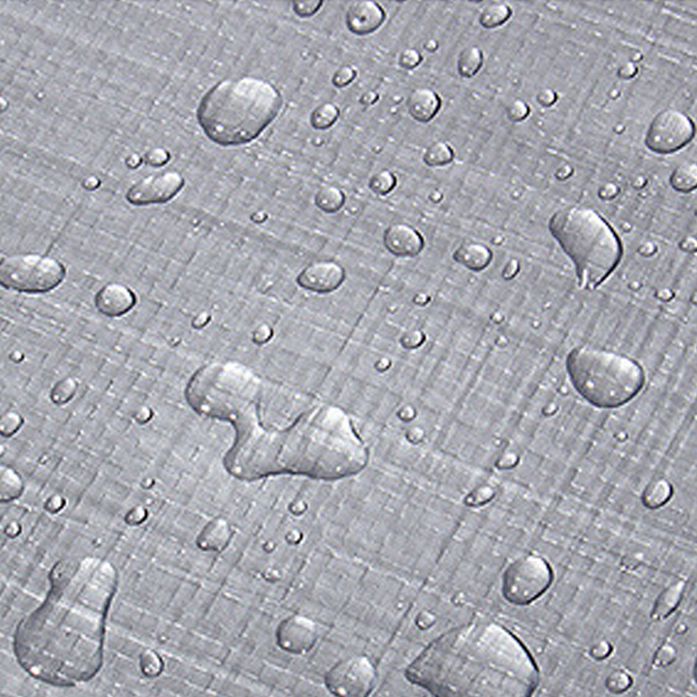 Outdoor Rain Furniture Cover Silver Waterproof Wind Tarpaulin Heavy Duty Tarp Durable Car Boat Canopy Tent Cover Camping Shelter
