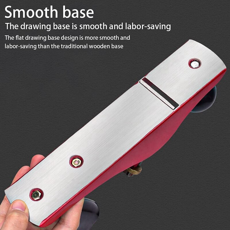 Wood Hand Planer Set Hand Tool Block Plane for Trimming Projects Woodworking Carpenter DIY Model Making