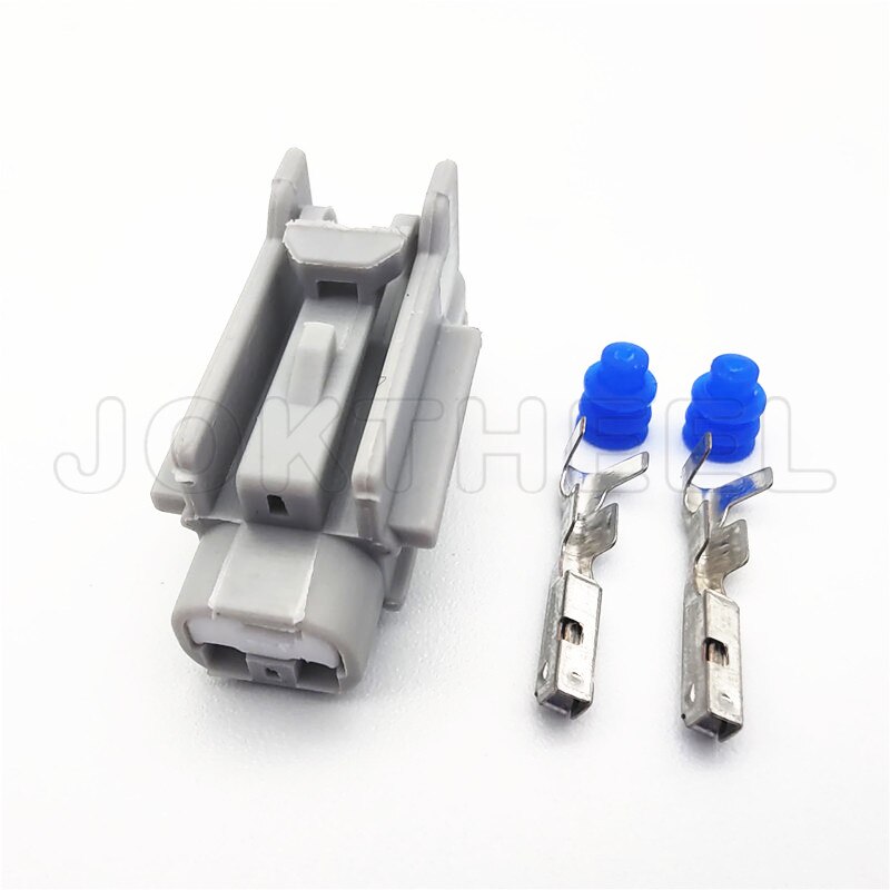 Waterdichte Auto Elektrische Connector - 2 Pin Man Vrouw Verzegelde Adapter - PA66: Vrouwelijke set / 20 Sets