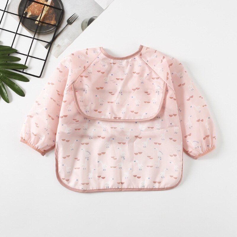 Bavaglino per bambini impermeabile abbigliamento per bambini abbigliamento per bambini maniche lunghe grembiule per bambini bavaglino grembiule bavaglino Bandana