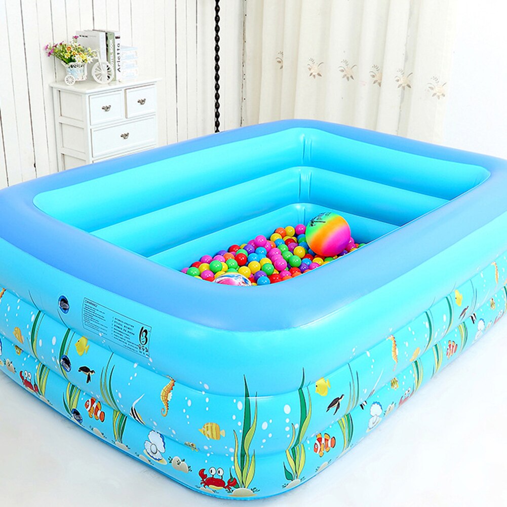 1.3M Zomer Baby Opblaasbaar Zwembad Kids Speelgoed Peuterbad Spelen Oceaan Ballenbad Draagbare Bad Kids Outdoors Sport Play speelgoed