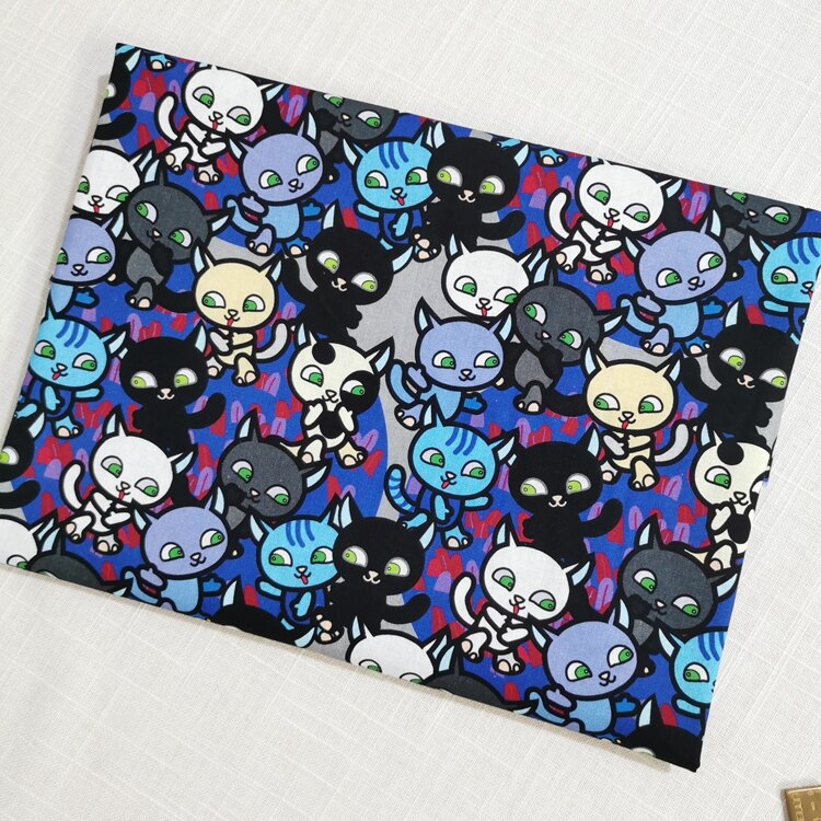 Digitaal bedrukte katoenen stof handgemaakte naaiquiltstoffen basis voor patchwork handwerk doe-het-zelf handgemaakte stof: Lichtgroen