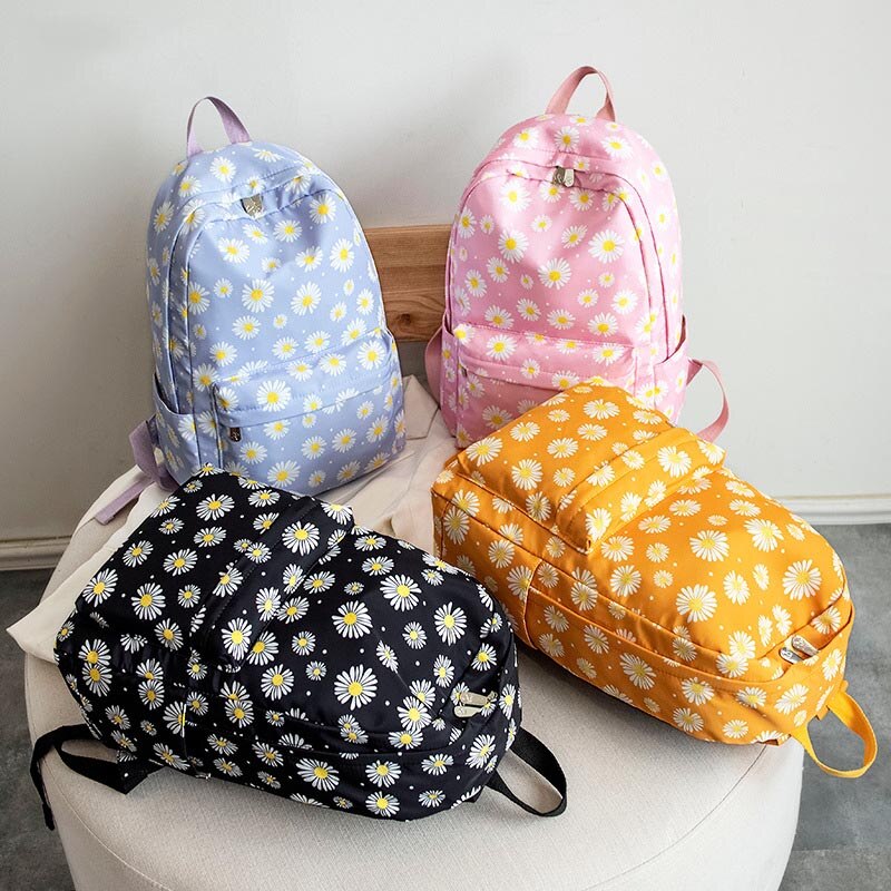 Sacs à dos d'école légers et résistants à l'eau pour adolescentes, Style japonais, imprimé Floral, pour lycée, pour enfants