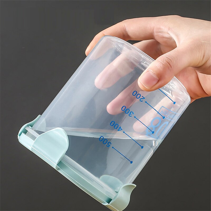 600-1500ml Food Storage Container Kitchen Refrigerator Food Noodle Sealing Box Preservation Fresh Pot Tank Boxes Organizer