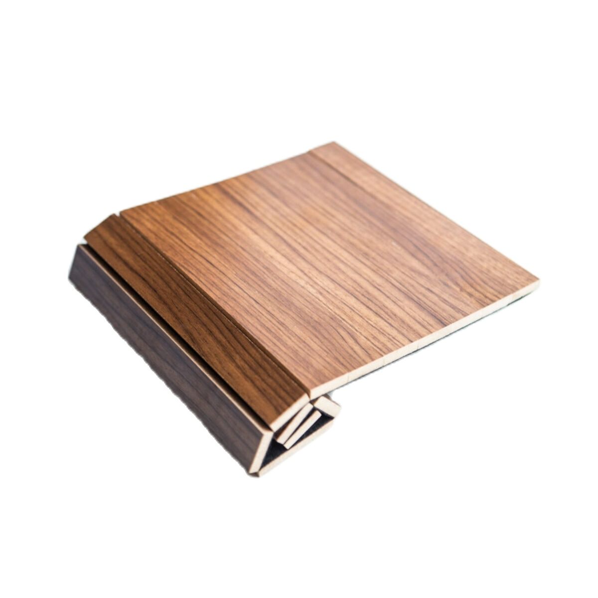 Hause Dekoration 45x25 Nussbaum Tragbare Seite Tisch Wohnzimmer Einfach zu Verwenden Natürliche Dekorative Holz Sofa Tablett Nussbaum farbe Faltbare Seite Amerikanischen Service