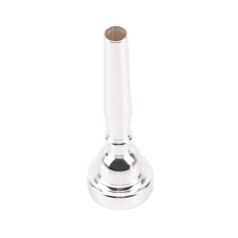 Professionele Trompet Mondstuk Meg 3C Maat Voor Bach Beginner Musical Trompet Accessoires Onderdelen Of Vinger Uitoefenaar: Silver 3C