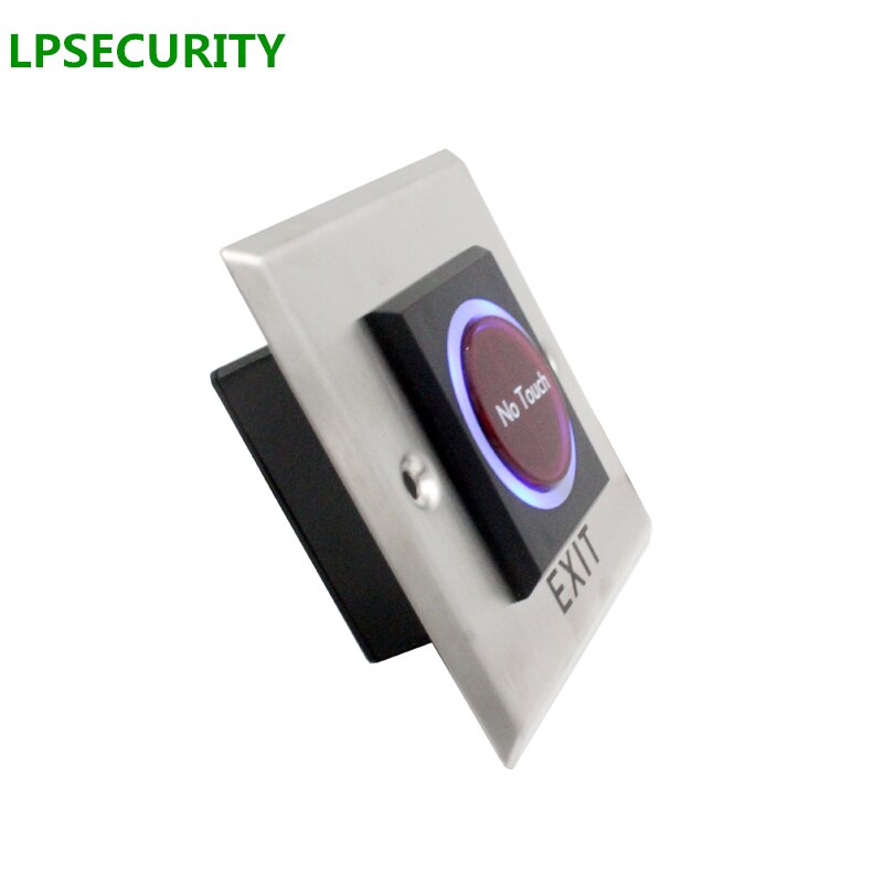 LPSECURITY Infrared No Touch non-contact Door Release Exit Button Sensor Switch with LED Indication For Access Control System