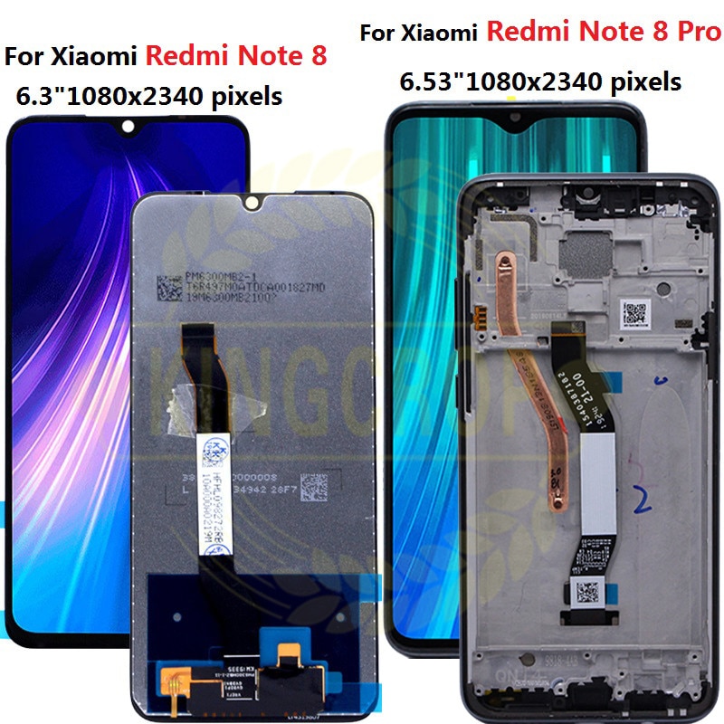 For Xiaomi Redmi Note 8 Pro LCD note8 pro M1906G7I Display Touch Screen Replacement For Redmi Note 8 LCD M1908C3JH Digitizer