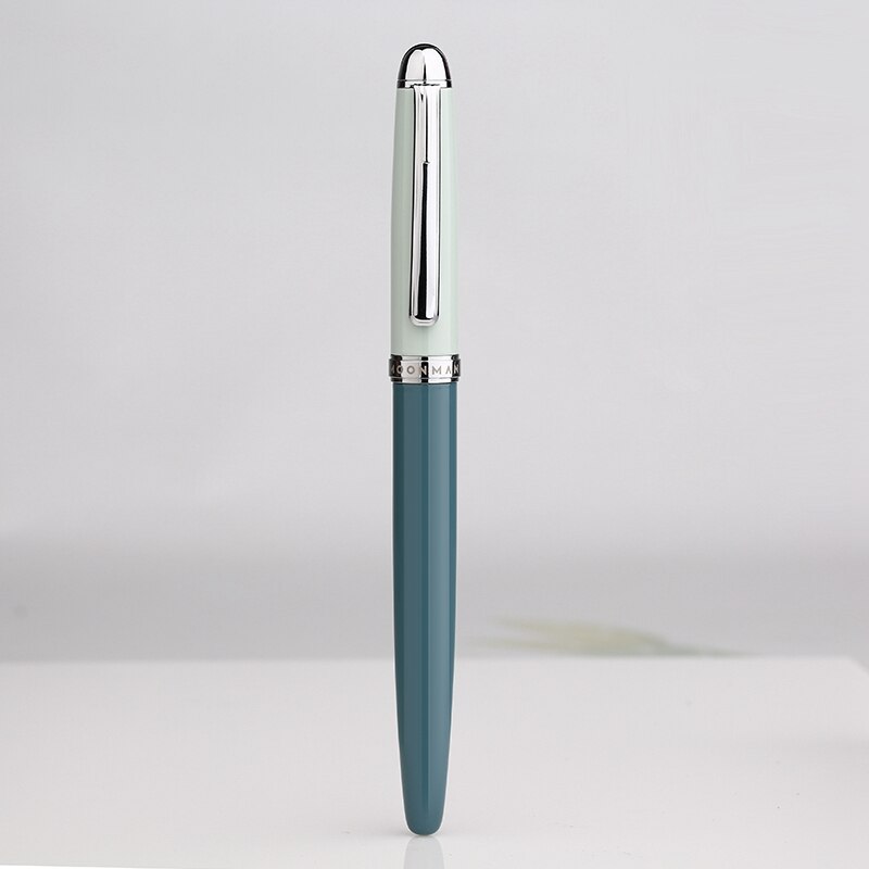Moonman Metal Fountain Pen Molandi Season Color Fine 0.4mm Nib Writing Pens Office Business Writing Set Stationery Supply: A