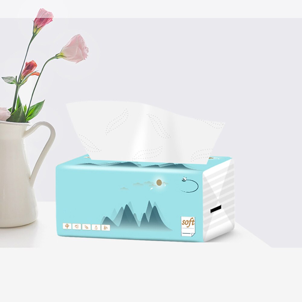 10 Packs Paper Household Paper Napkins Facial Tissues Baby Paper For Home Office Restaurants for Health Tissue Fast