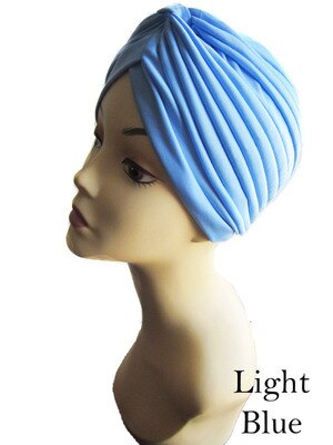 Retail Women's Beanies Muslim Turban Women Big Satin Bonnet Elastic Turban Dastar Imamah