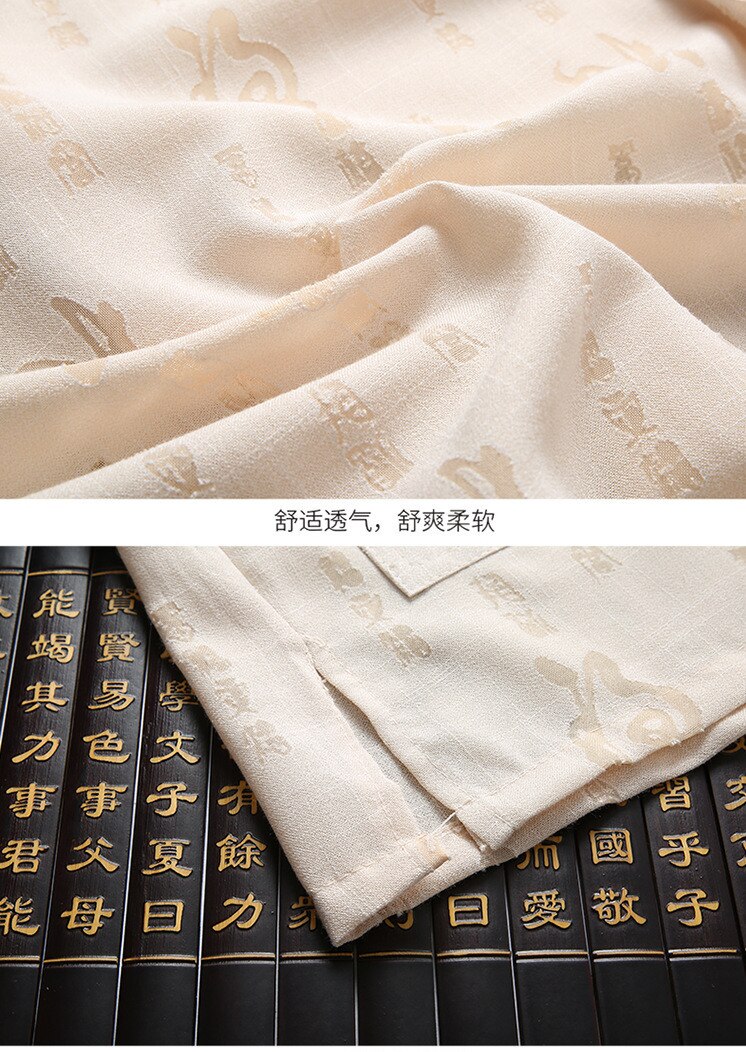 Sheng coco mænd kung fu outfit traditionel kinesisk stil kung fu uniform taichi tang kostume mandlig bomuld fritids skjorte jakkesæt