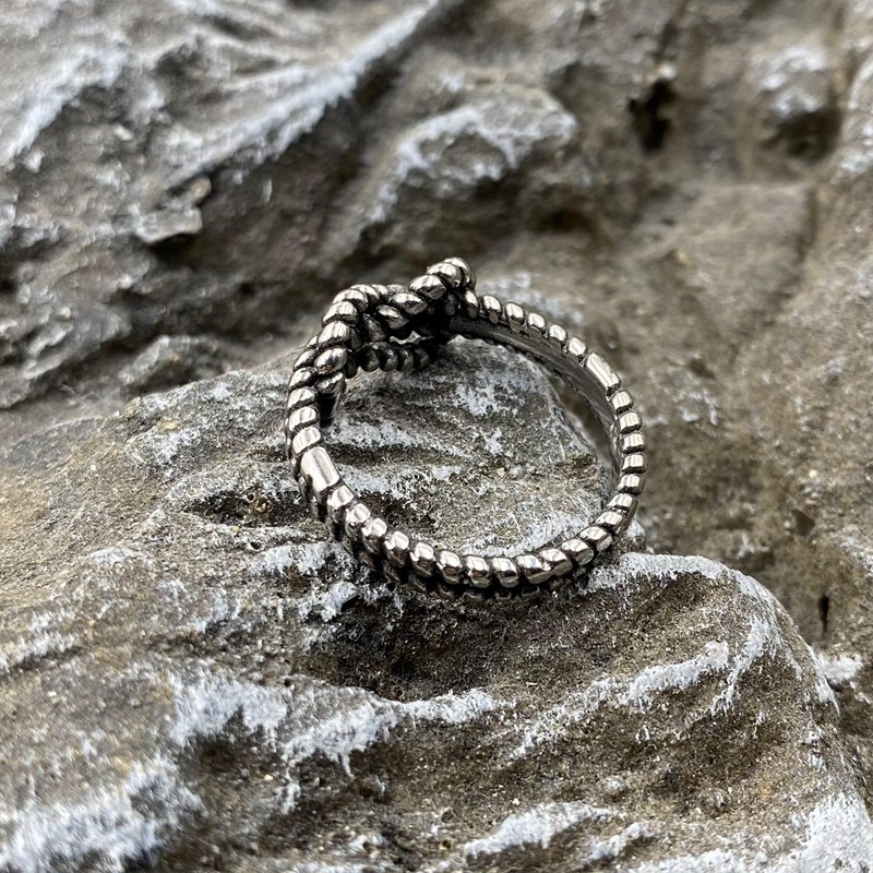 klasyczny splot węzeł wiking pierścień ze stali nierdzewnej dla obu płci nordycki kobiety pierścień dla mężczyzn prezent biżuteria moda metal złoty kolor hurtownia