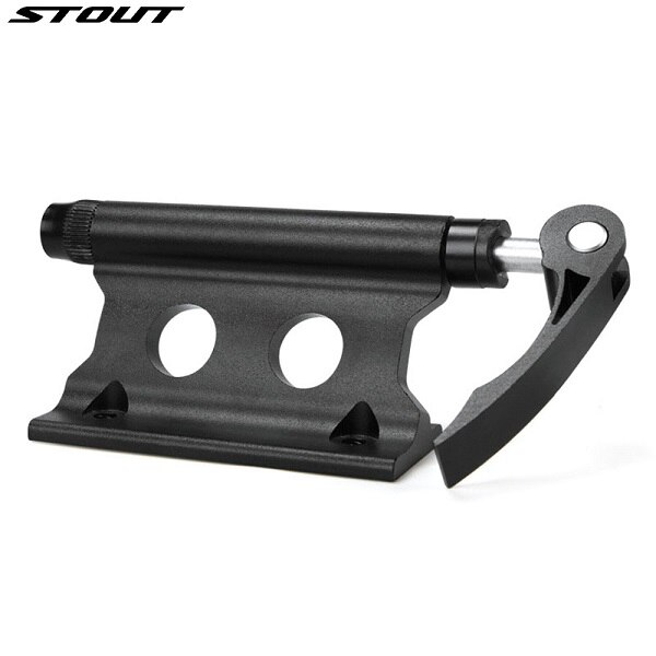 Quick Release Bicycle Fork Mount for Transporting Bike Aluminium Alloy MTB Fork Fixed Clamp for Trunk Carrier Road Bike Stand: Black