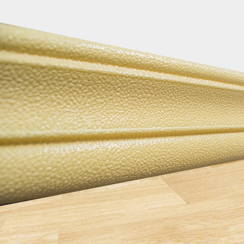 2.3M Length 3D Foam Wall Stickers Waterproof Waist Line Living Room Kitchen Baseboard Self-Adhesive Vintage Wallpaper Border: 03