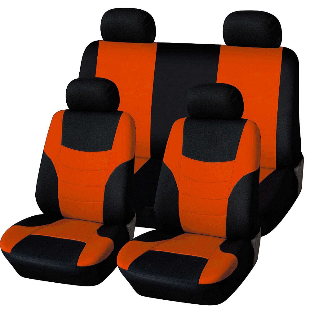 Bilbarnstol heltäckande universaltillbehör styling röd blå gul orange grön rosa röd för vw polo golf peugeot 206 lada