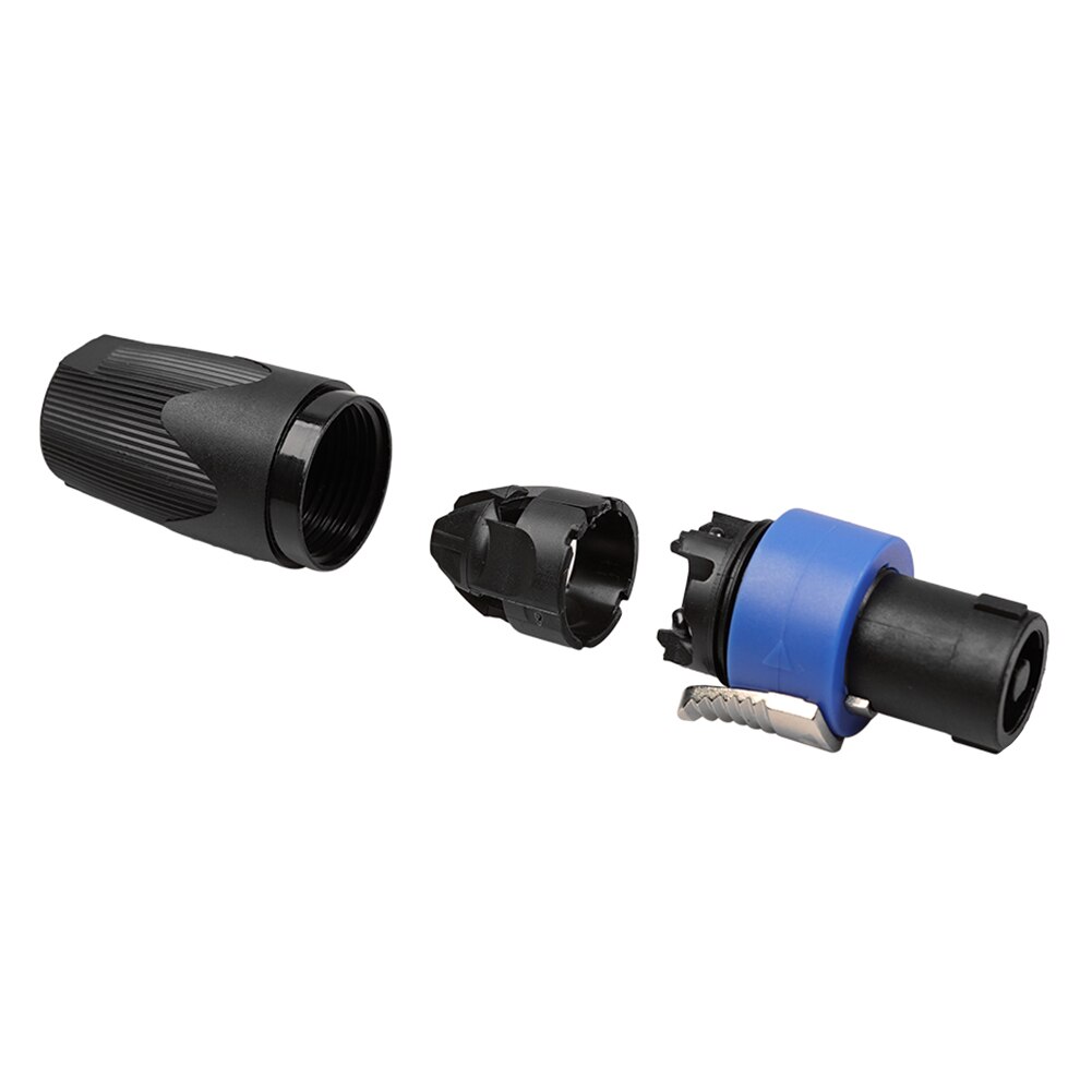 4 Pole Audio Speaker Connectors Plugs Twist Lock Rechargeable Portable Speaker Wireless for Neutrik Speakon NL4FC