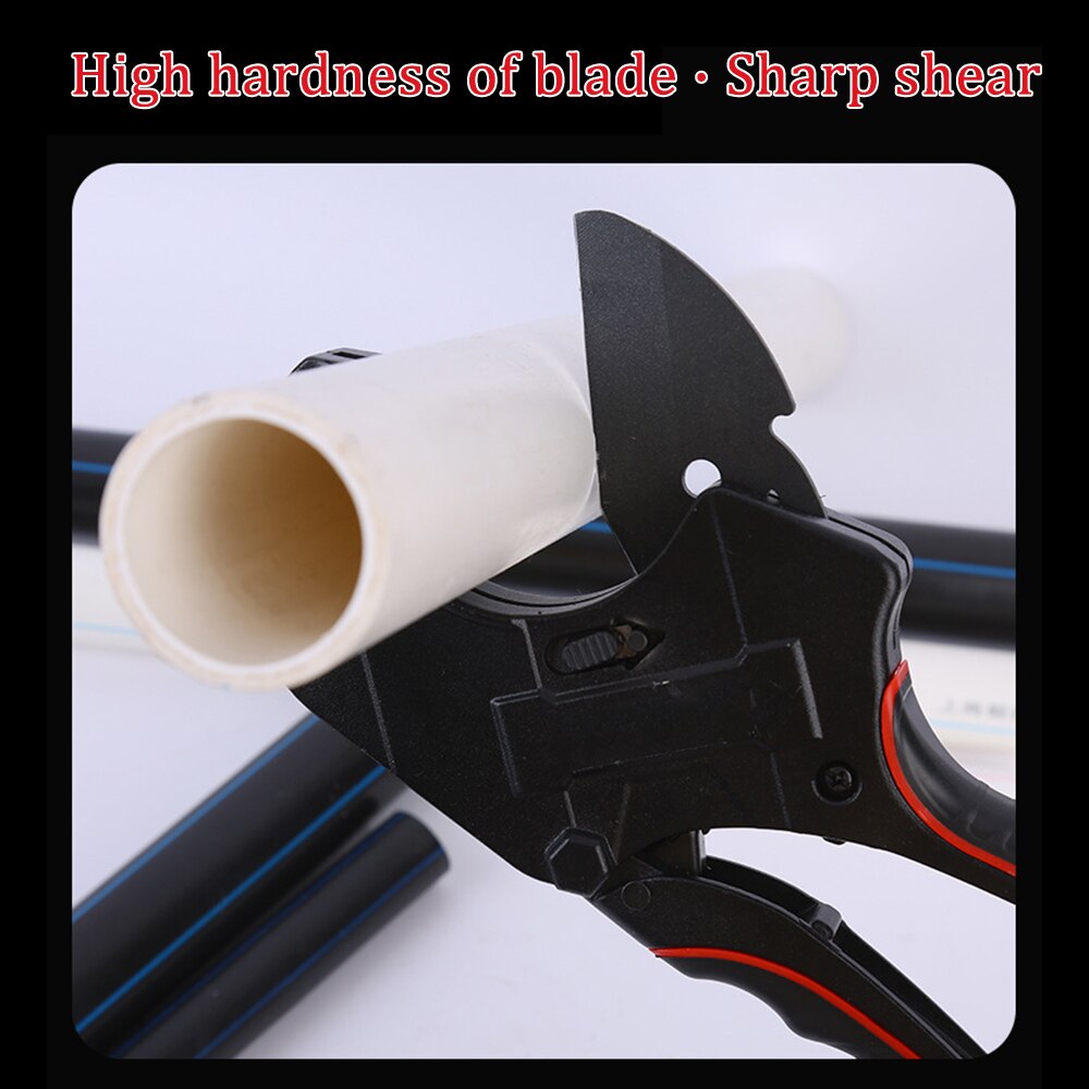 42MM PVC Pipe Cutters Aluminum Alloy Tube Cutting PPR Tube Cutter Scissors with SK5 Steel Blad Up for Cutting Pipe