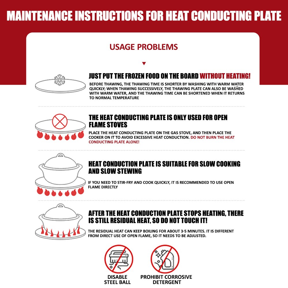 Plaque conductrice de chaleur pour cuisinière à Induction, en aluminium, diamètre 24/28cm, convertisseur de disque, accessoires pour cuisinière