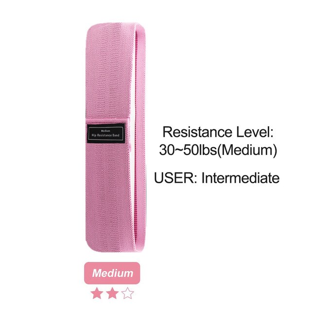 Resistance Bands Fitness Booty Bands 3-Piece Set Fitness Rubber Expander Elastic Band for Home Workout Exercise Equipment: 2