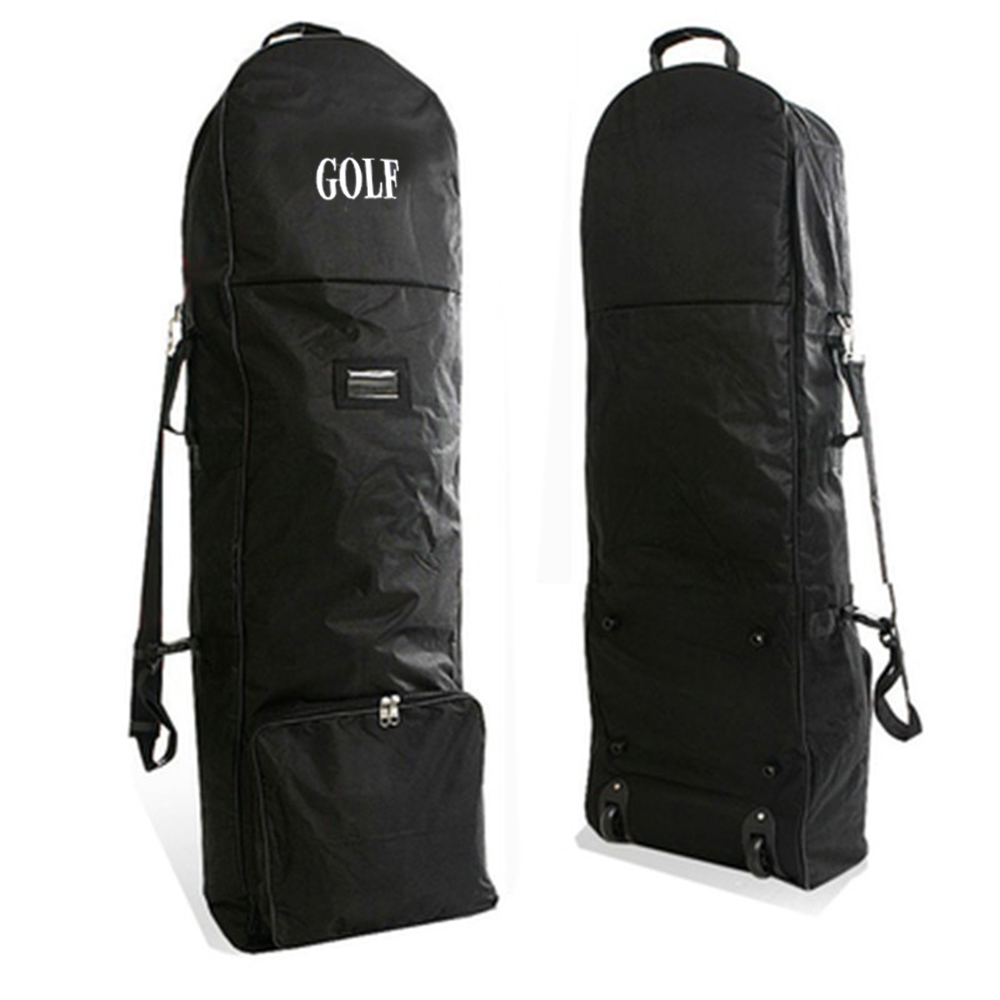 Golf Travel Bag Soft Foldable Portable Lightweight Practical Durable 600D Golf Club Bag Storage Bag Golf Aviation Bag: Default Title