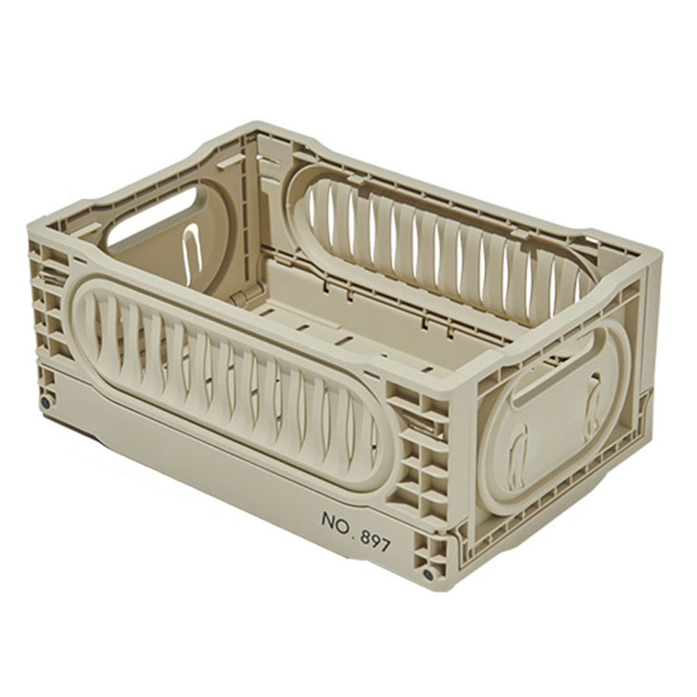 Foldable For Outdoor Storage Box with Removable Top Panel for Camping and Picnics Quick Folding for Easy Use