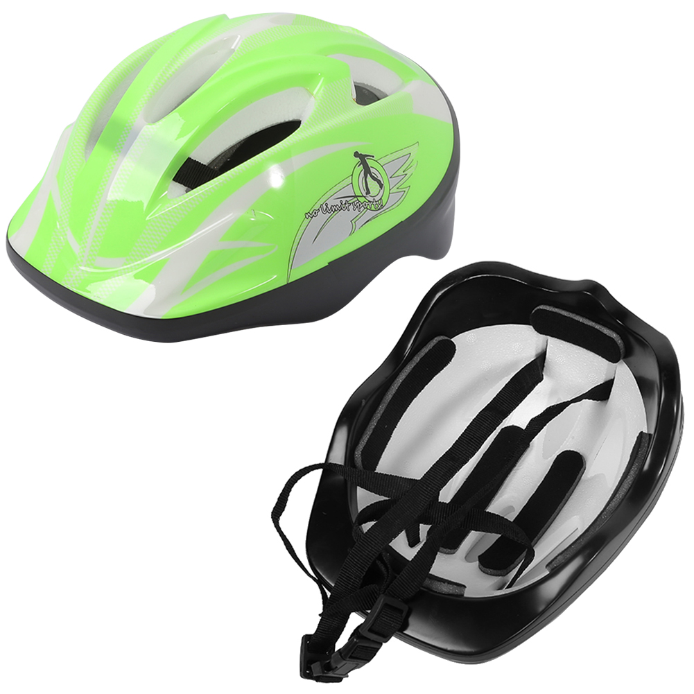 Casque de sécurité pour enfants, genouillère et coudière, ensemble d'équipement de protection de la tête pour garçons et filles, vélo, cyclisme, planche à roulettes, scooter, patinage: BLEU CIEL