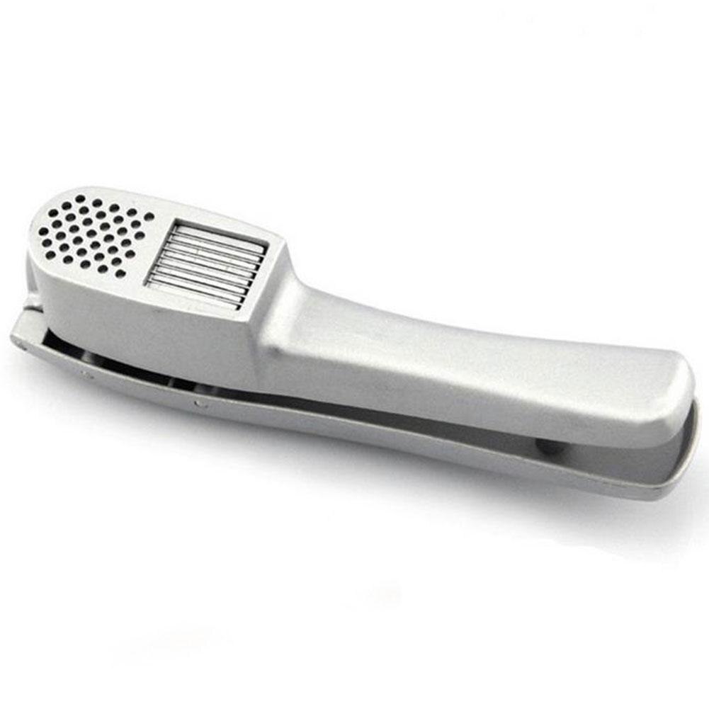 2 in 1 Manual Garlic Press Mincer Garlic Clasp Chopper Kitchen Crusher Grinding Garlic Grater Multifunctional Hand Slicer T K4D5