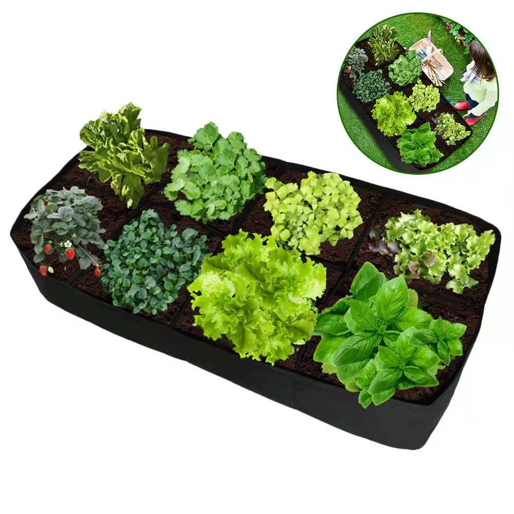 Gallon Grow Bags Felt Grow Bag Gardening Fabric Grow Pot Vegetable Growing Planter Garden Flower Planting Pots