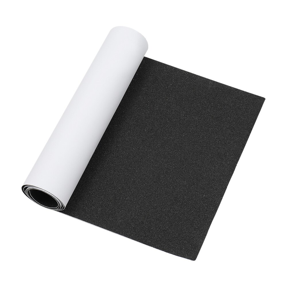 1 pc bandes antidérapantes noires pour skateboard et 20cm 80 de papier de verre antidérapantes pour trottinette: Default Title