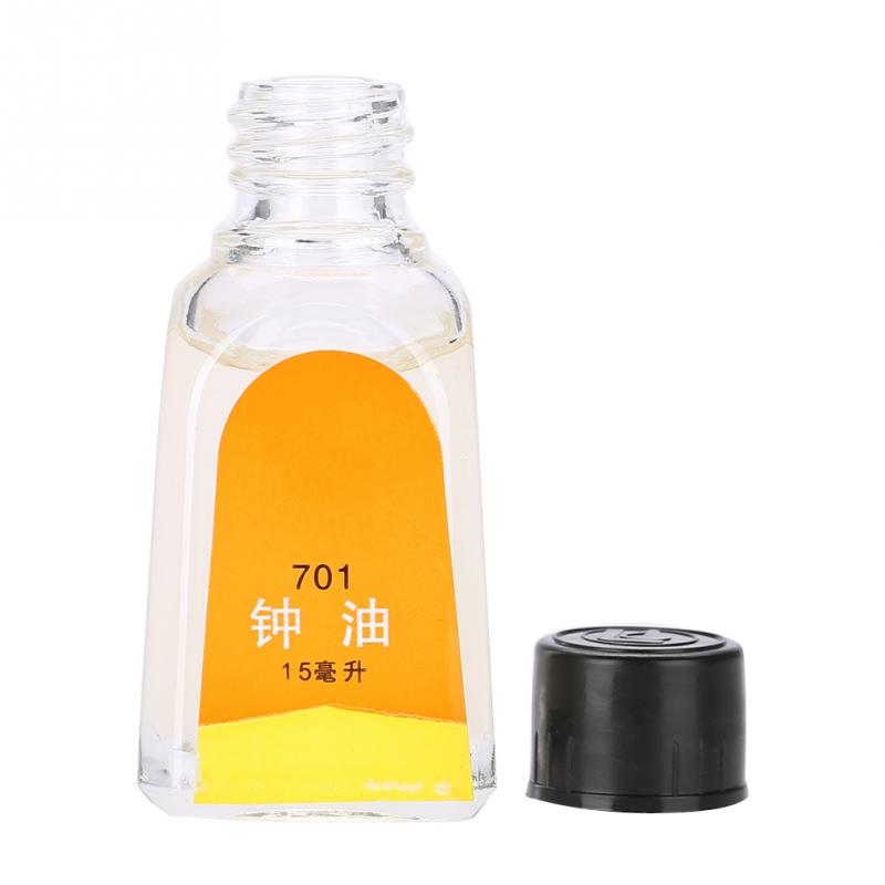 15ml 701 horloge olie zakhorloge klok alle horloges reinigings smeerolie horloge reparatie gereedschap accessoires voor horlogemaker