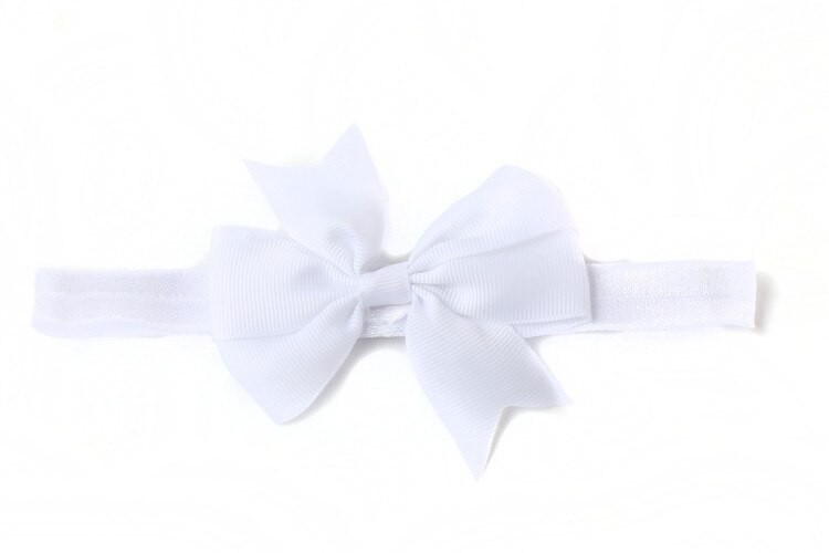 Pasgeboren Headwrap Baby Meisje Hoofdband Baby Haar Accessoires Doek Tie Bows Hoofddeksels Tiara Peuters Bandage Lint: H