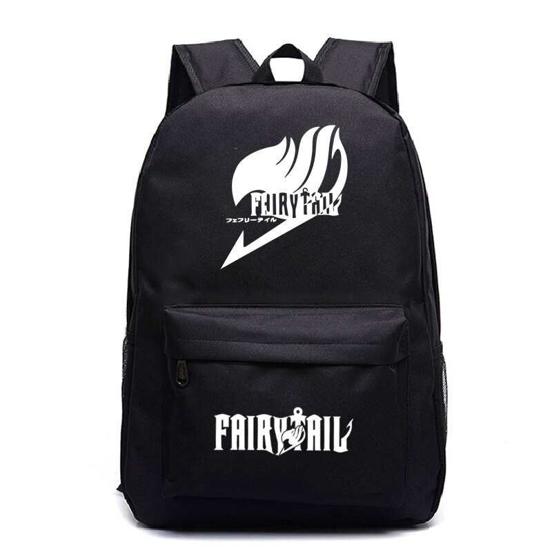 Fairy Tail Backpack Men Women Boys Girls School Mochila Beautiful Back to College Rucksack: 3