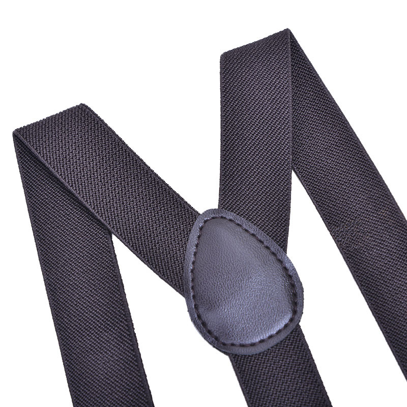 Bretelle per uomo Pantaloni Abbigliamento Bretella per adulti Camicia da uomo Abito da donna Festa di nozze Colori solidi Gonna da abito con bretelle Cinghie